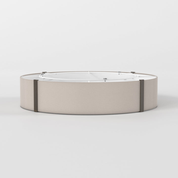Astro Elba Round 600 Shade in Putty fabric