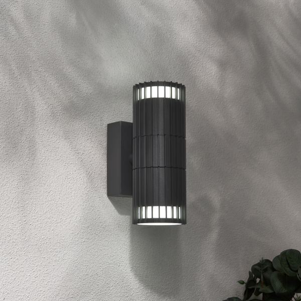 Muto 2-Light GU10 Up & Down Wall Light – IP65