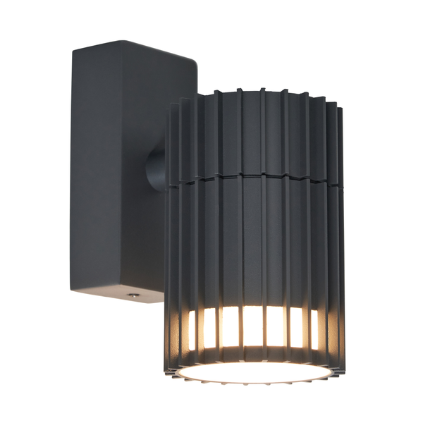 Muto 1-Light GU10 Fixed Downlight Wall Light – IP65