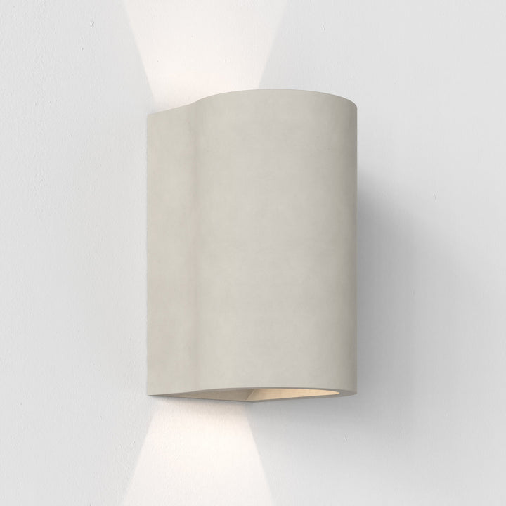 Astro Dunbar 160 LED Wall Light in Matt Concrete finish