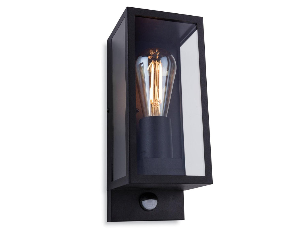 Dallas Wall Light with PIR - Modern Indoor/Outdoor Lighting Solution - Prisma Lighting
