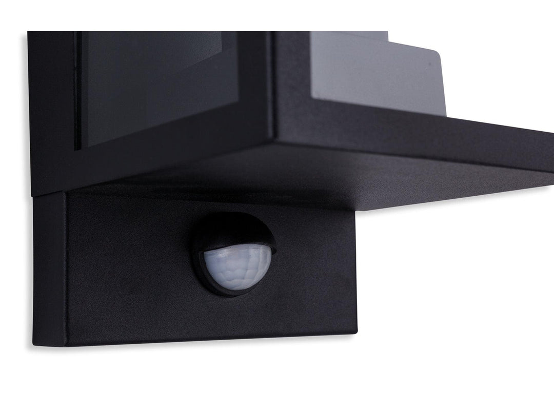 Dallas Wall Light with PIR - Modern Indoor/Outdoor Lighting Solution - Prisma Lighting