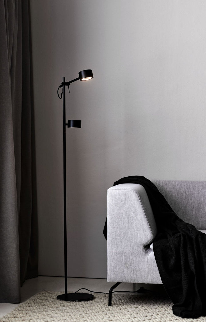 Nordlux Clyde Table Lamp – Adjustable Minimalist Design with Moodmaker™ Function in Black 2010844003