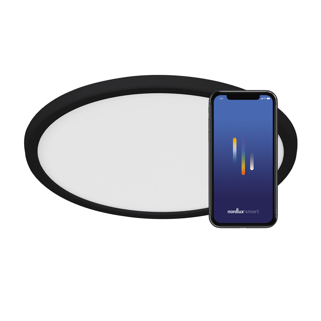 Oja 29 | Smart | Black Ceiling Light Black