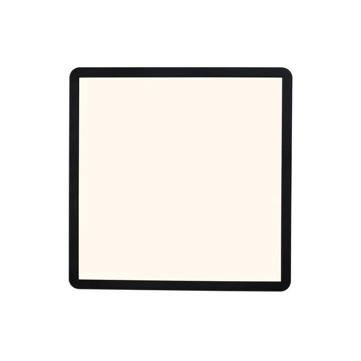 Oja 29x29 IP54 3000K/4000K Ceiling Light Black