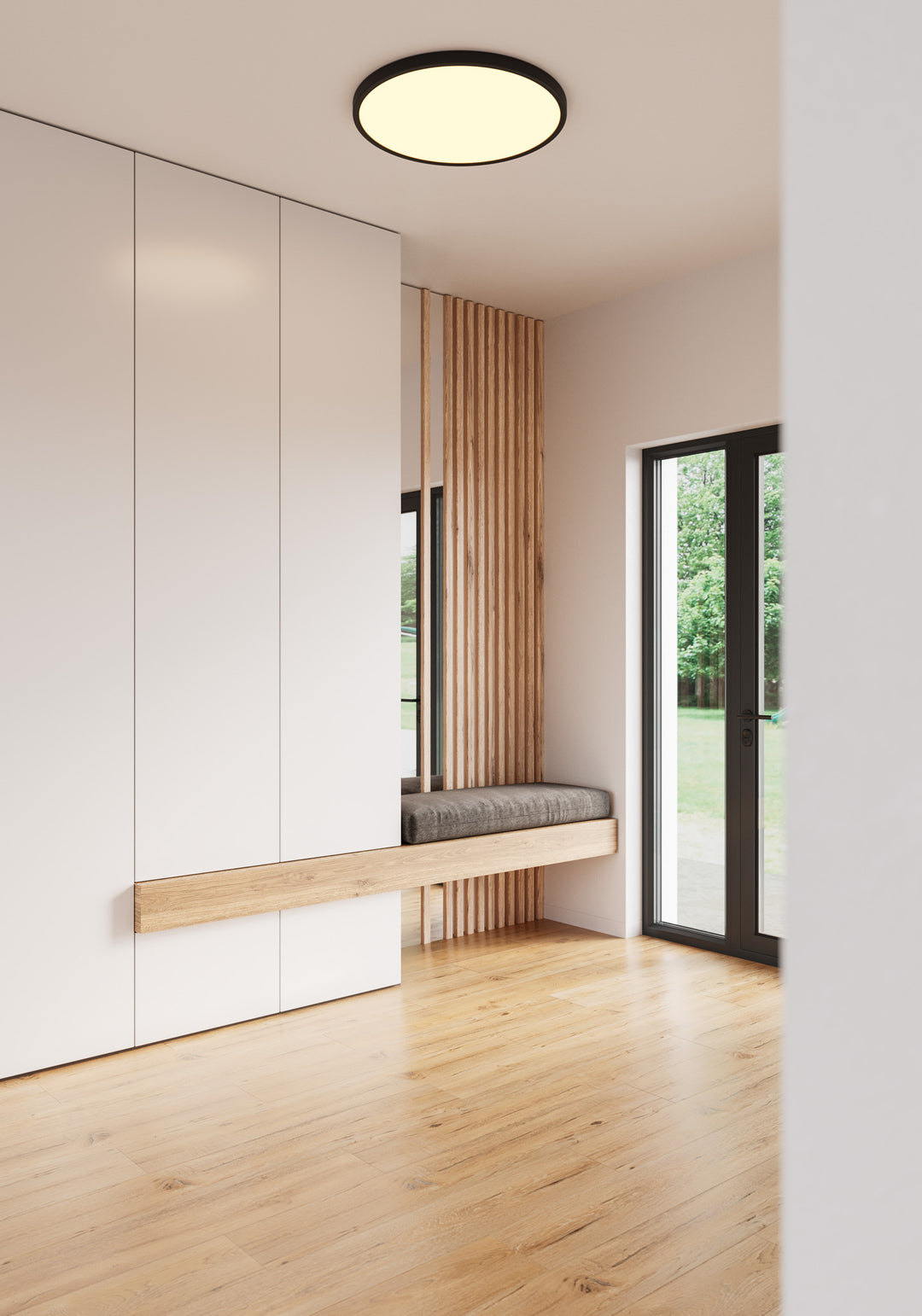 Nordlux Oja 60 | Smart | Black Ceiling Light 2015146103