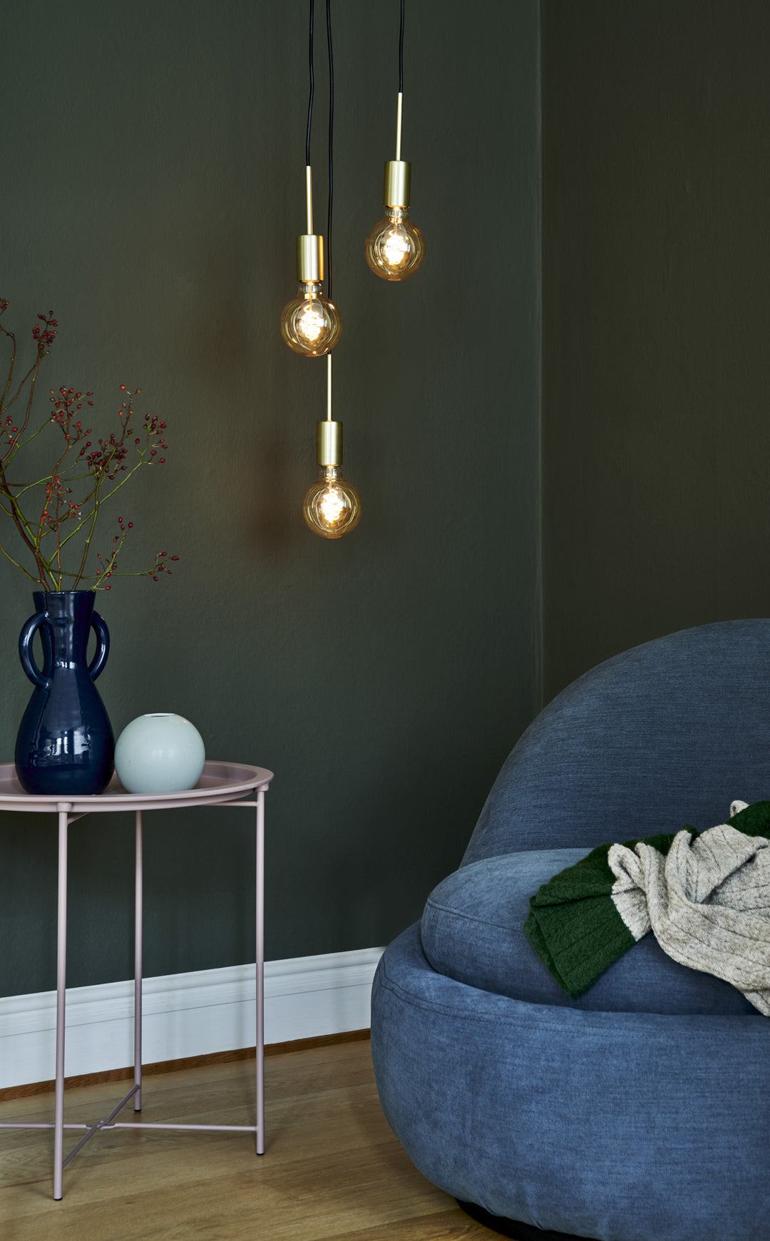 Nordlux Paco |3- Pendant | Brass Pendant Light 2112063035