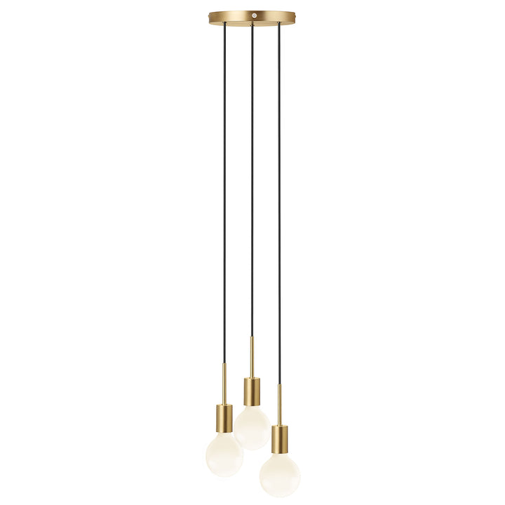 Paco |3- Pendant | Brass Pendant Light Brass