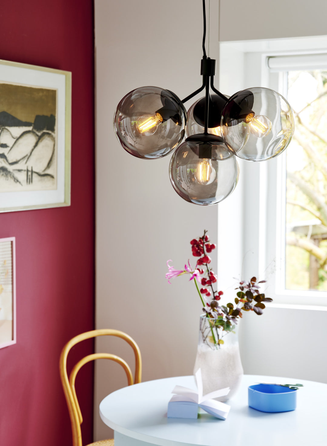 Nordlux Ivona | 4-Pendant | Black Pendant Light 2112153003