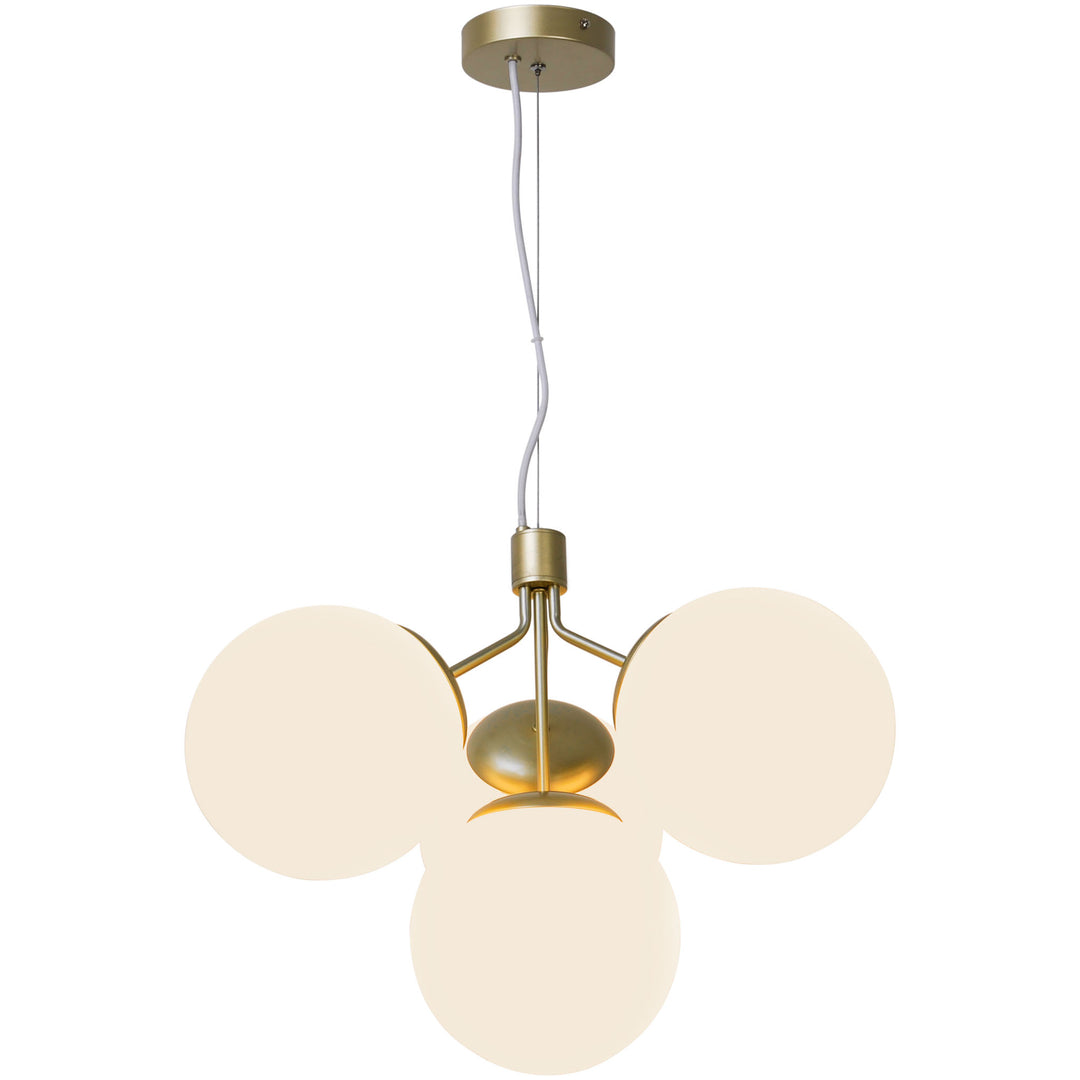 Ivona | 4-Pendant | Brass Pendant Light Brass