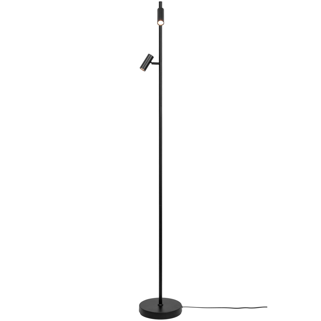 Omari | Floor | Black Floor Light Black
