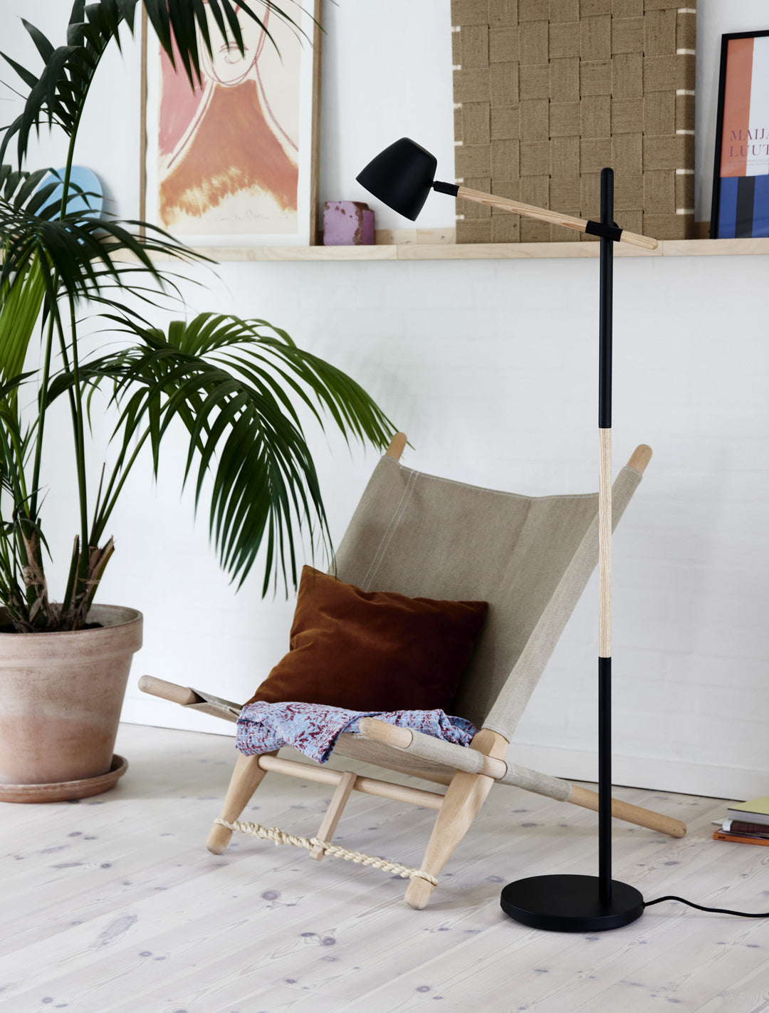 Nordlux Theo | Floor | Black Floor Light 2112654003
