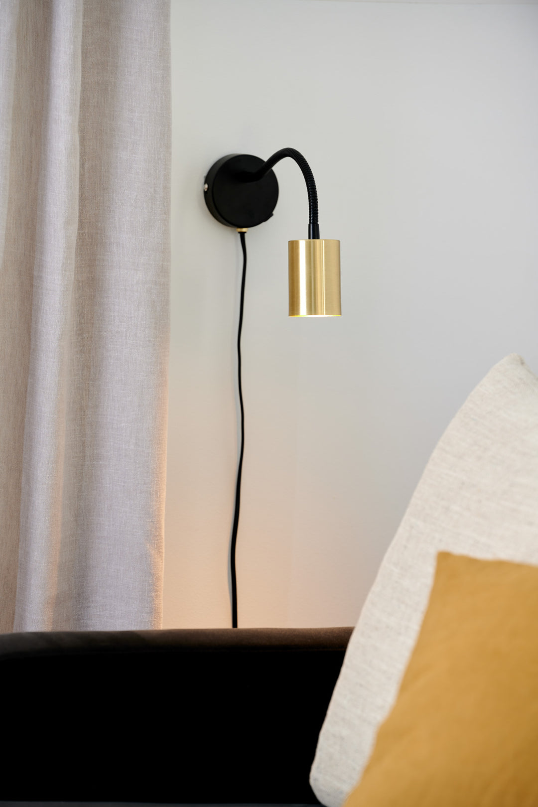 Nordlux Explore Wall Flex GU10 Brass Wall Light 2113261035