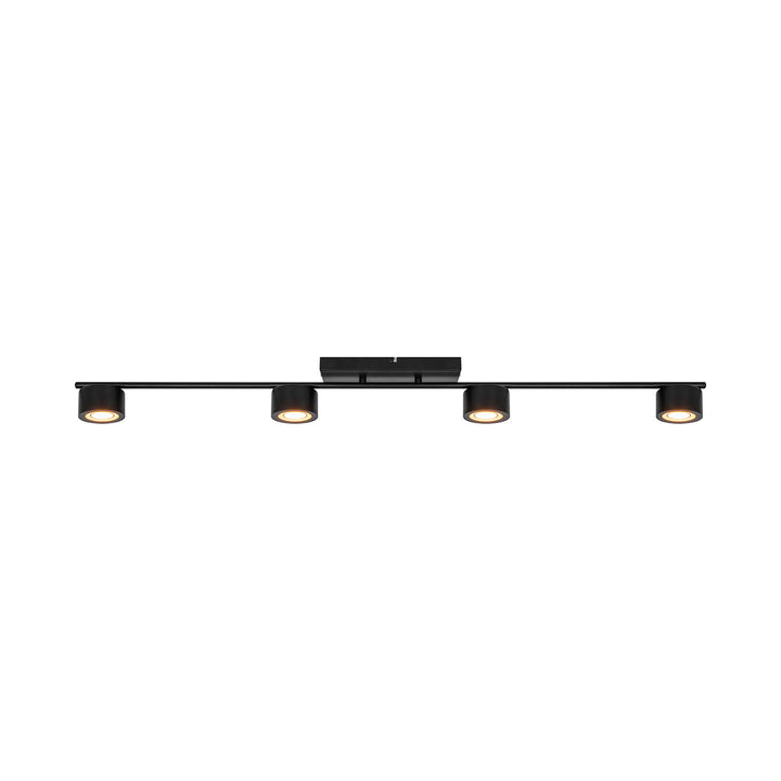 Clyde 4-Spot Led Black 4-Spot Light Black