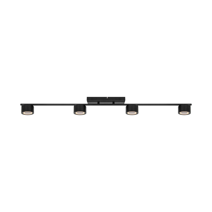Clyde 4-Spot Led Black 4-Spot Light Black