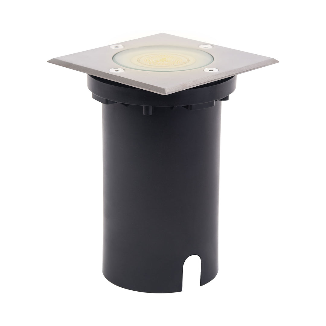 Andor Square | Ground | SS GroundRes Light Stainless steel