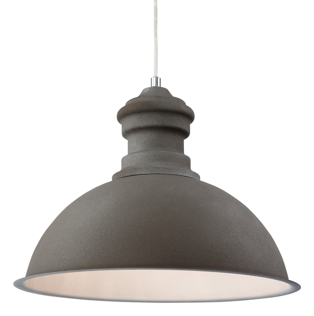 Aztec Pendant Rough Sand Concrete - Prisma Lighting