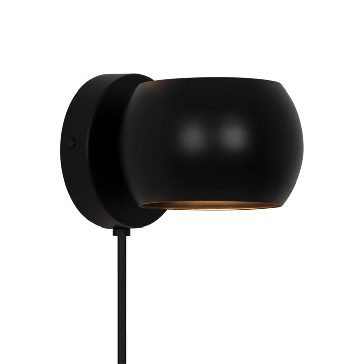 Belir | Wall light | Black Wall Light Brown