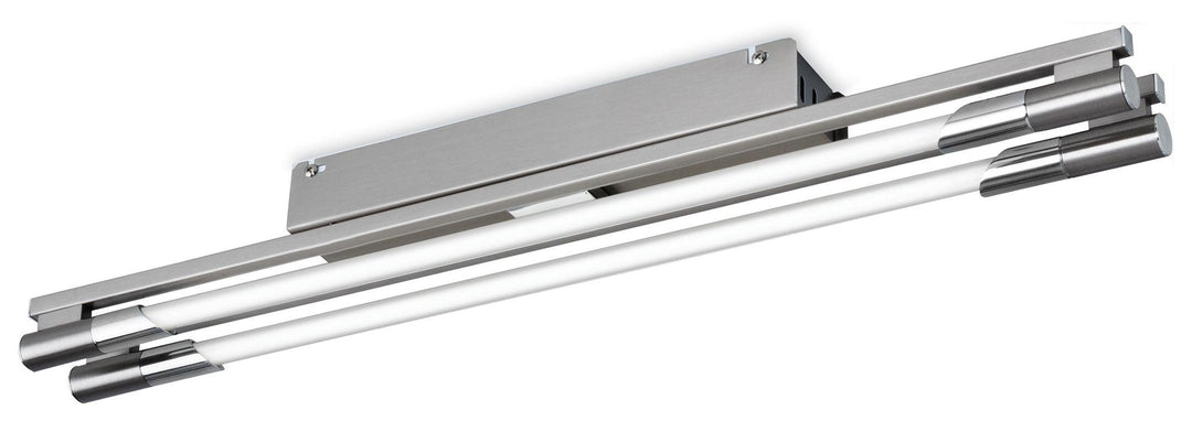 Casa Flush Fitting Brushed Steel - Prisma Lighting