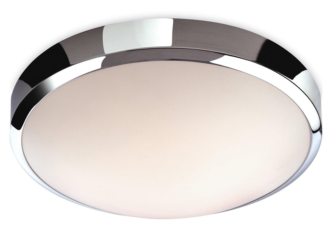 Toro LED Flush Fitting Chrome with White Polycarbonate Diffuser - Prisma Lighting