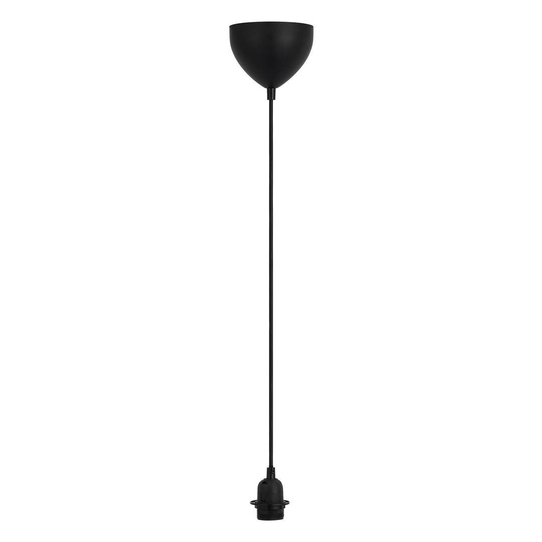Nordlux Basic Pendant Kit – Black E27 Fitting with 2m Cable 2412013003