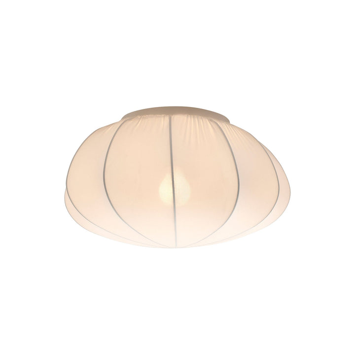 Nordlux Aeron 40 Ceiling Light – Elegant White Textile Shade 2412206001