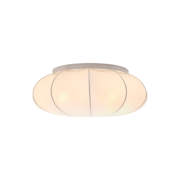 Nordlux Aeron 60 Ceiling Light – Elegant White Textile Shade 2412226001