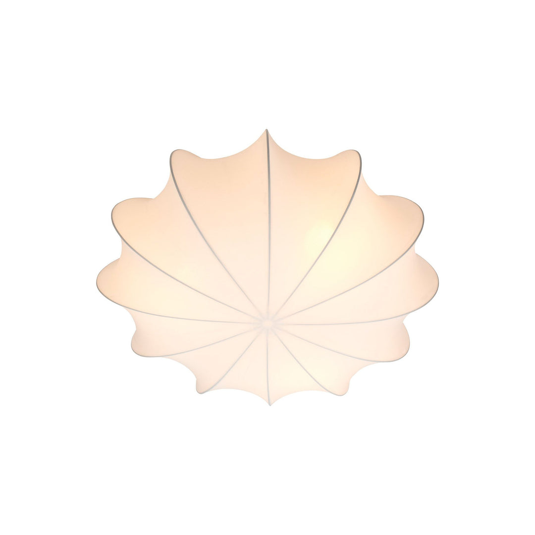 Nordlux Aeron 60 Ceiling Light – Elegant White Textile Shade 2412226001