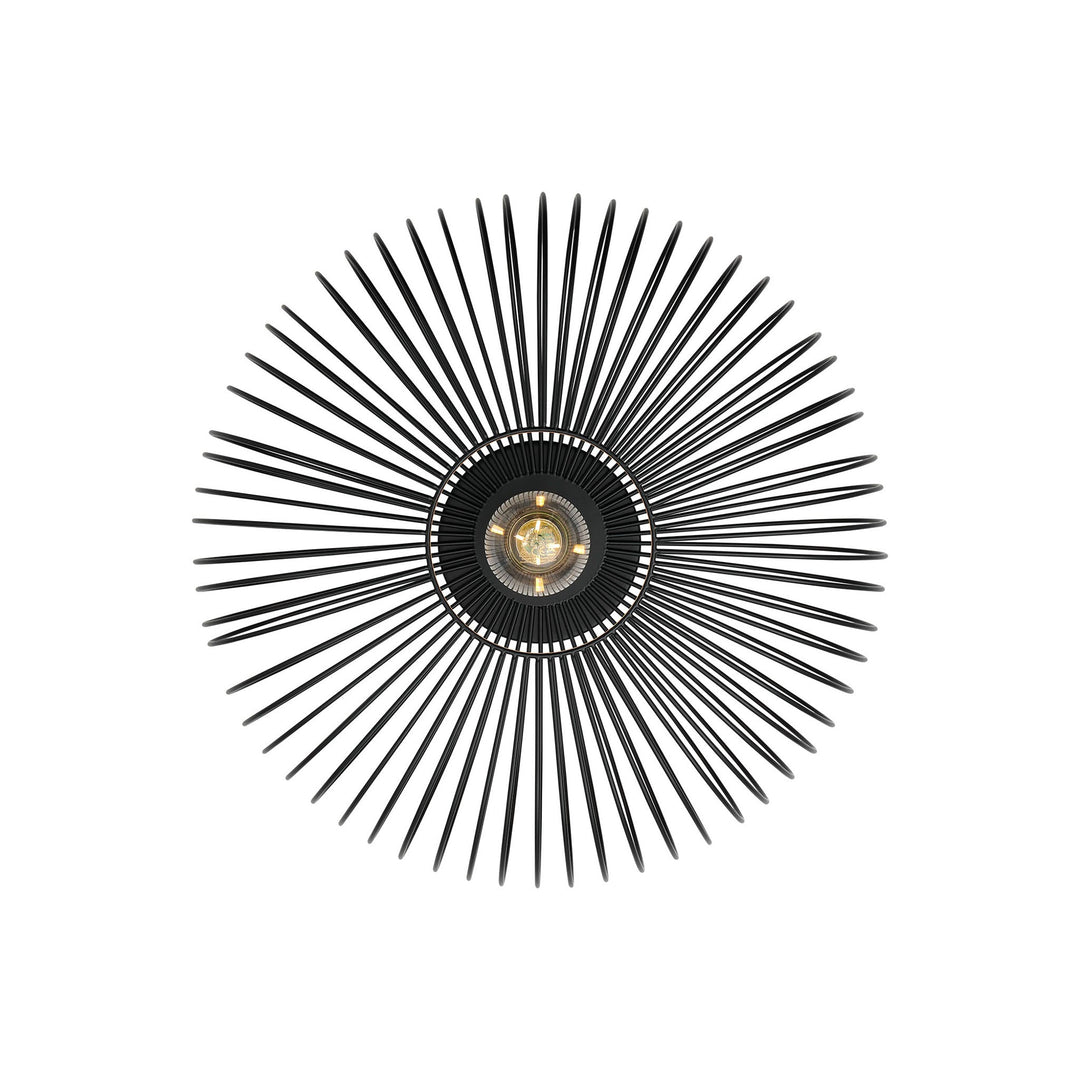Nordlux Beroni Ceiling Light – Customisable Industrial Design in Black 2412336003
