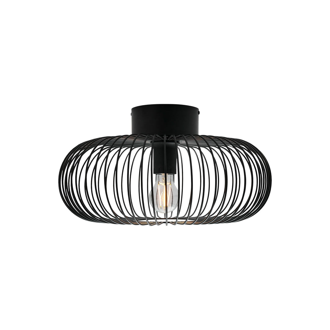 Nordlux Beroni Ceiling Light – Customisable Industrial Design in Black 2412336003