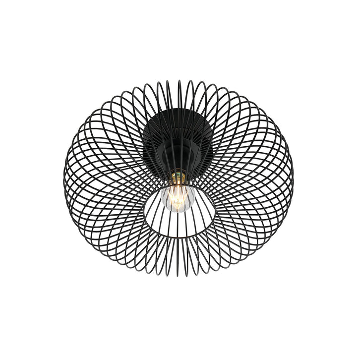 Nordlux Beroni Ceiling Light – Customisable Industrial Design in Black 2412336003