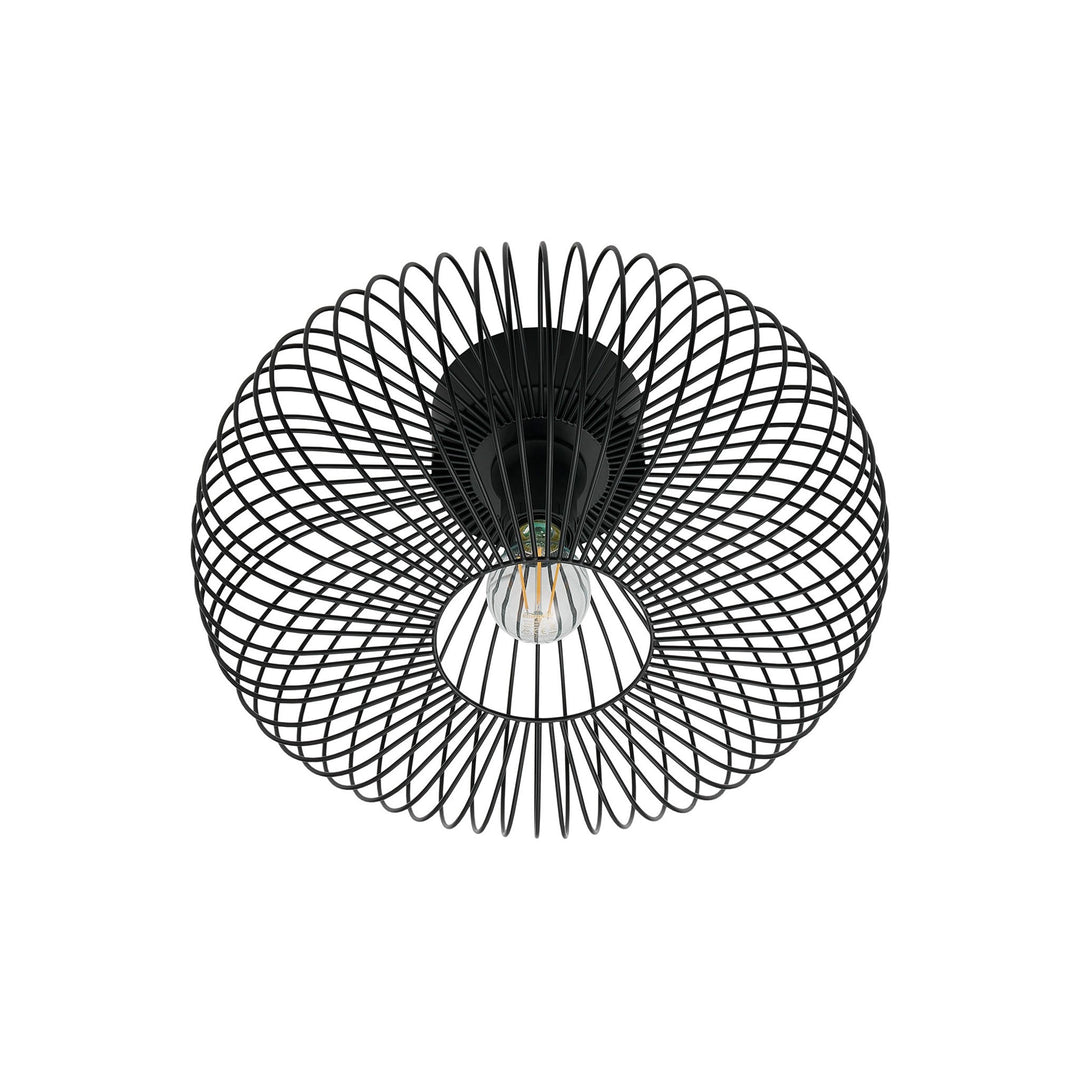 Nordlux Beroni Ceiling Light – Customisable Industrial Design in Black 2412336003