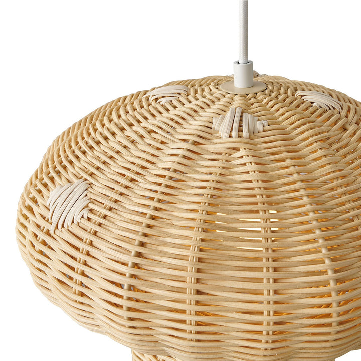 Nordlux Allie Pendant Nature – Handcrafted Rattan Ceiling Light 2412753060
