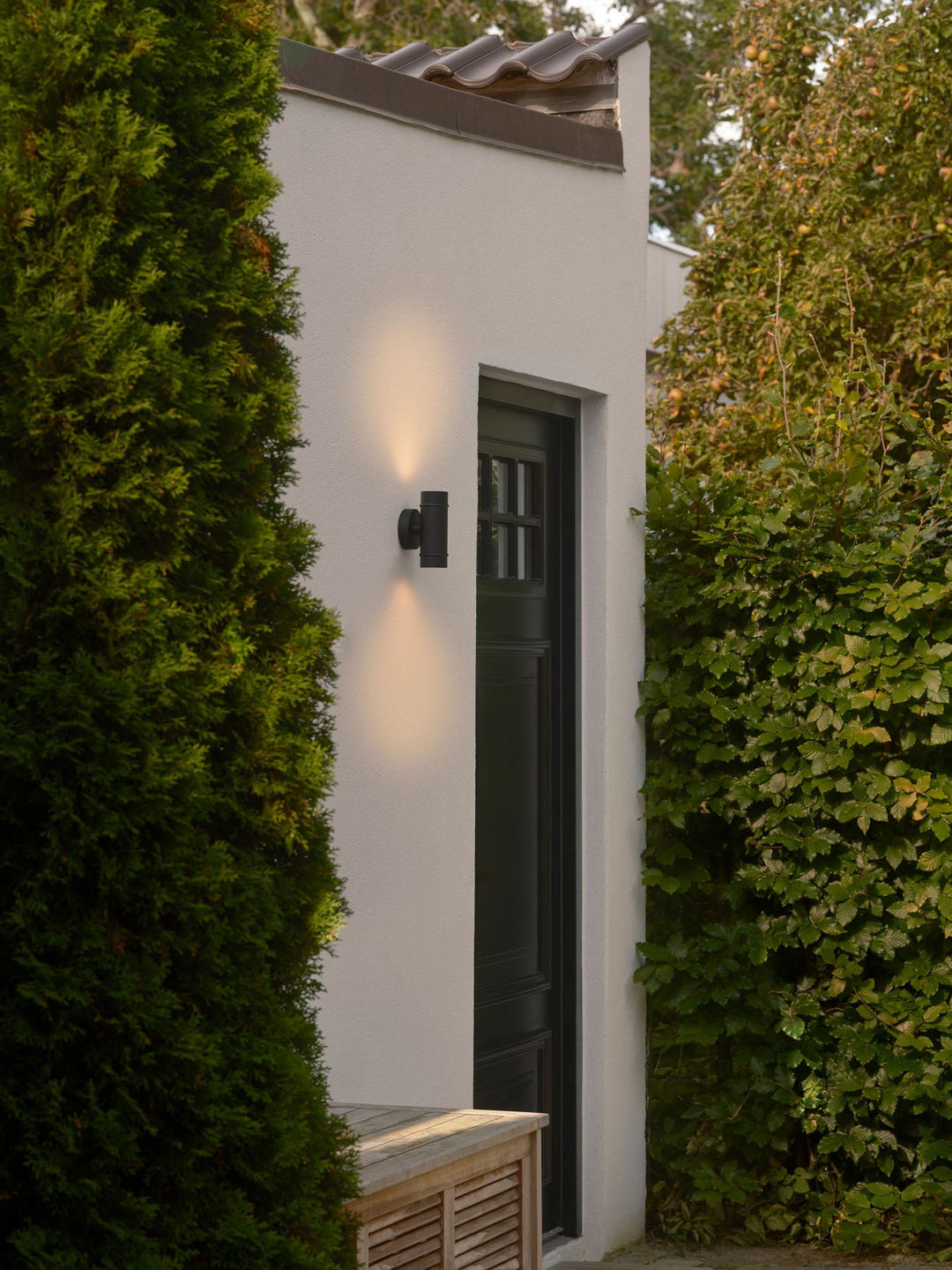 Nordlux Artilus Wall Light – Romantic Up and Down Outdoor Fixture in Black 2418151003