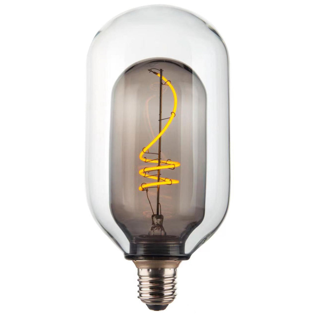 Nordlux Deco E27 T95 BSF Dimmable LED Light Bulb – Smoked Glass Finish with Warm White Light 2480052747