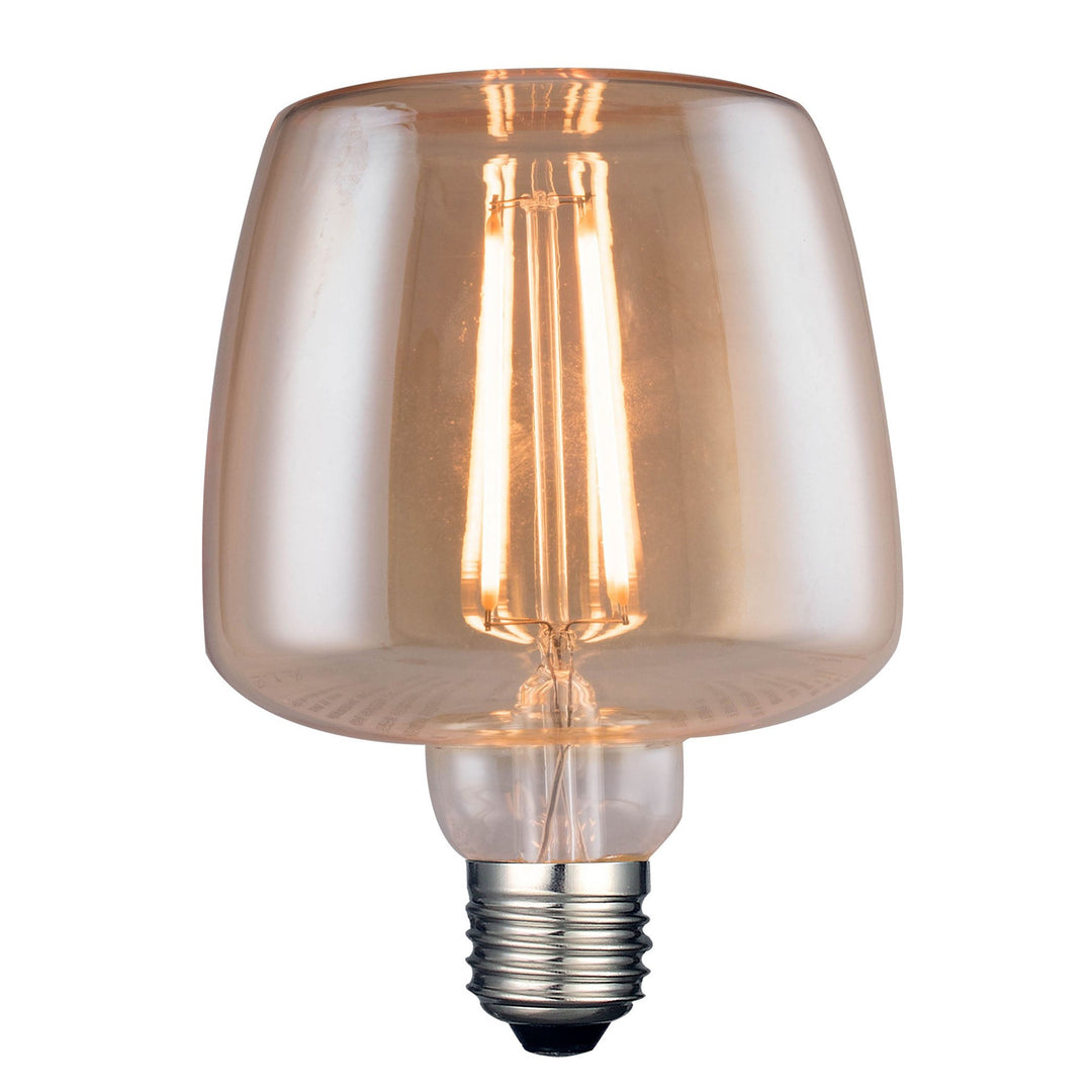 Nordlux Deco E27 S105 Dimmable LED Light Bulb – Clear Finish with Warm White Light 2480062700