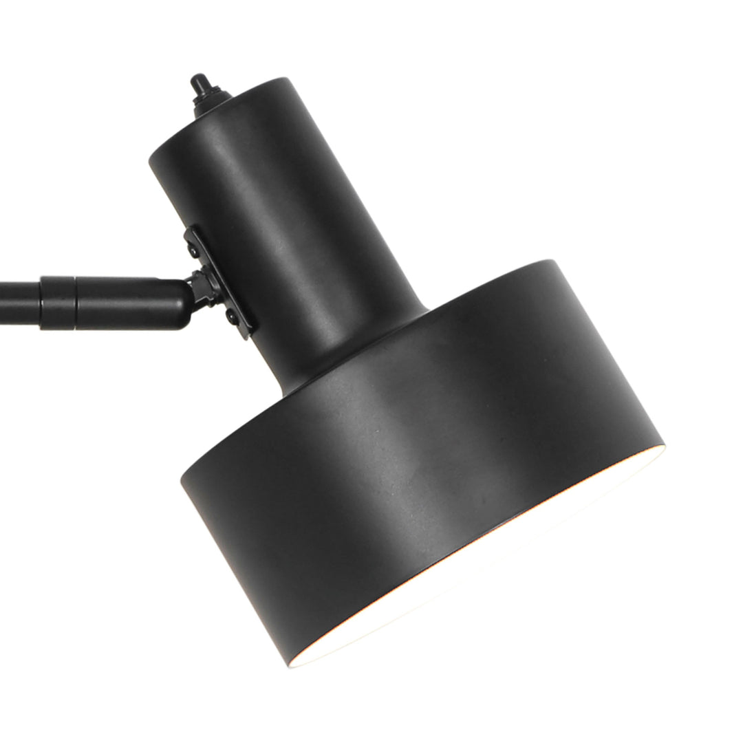 Matis Clamp Lamp Black | Adjustable Space-Saving Desk Light | E27 2512222003