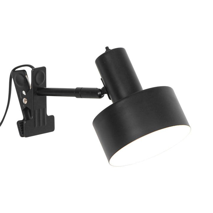 Matis Clamp Lamp Black | Adjustable Space-Saving Desk Light | E27 2512222003