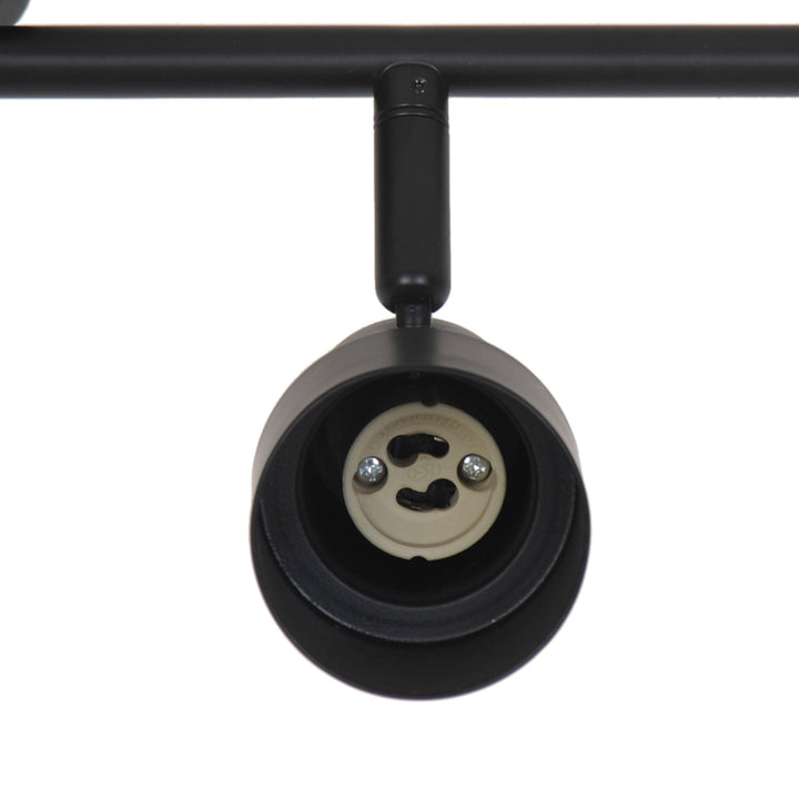 Nordlux Boston 4-Rail Ceiling Light – Adjustable Minimalist Design in Black 2512380103