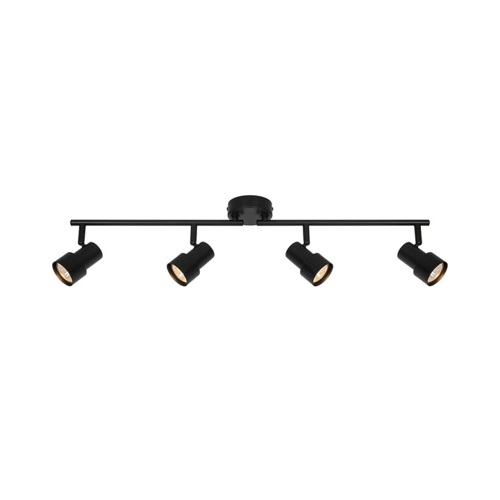 Nordlux Boston 4-Rail Ceiling Light – Adjustable Minimalist Design in Black 2512380103