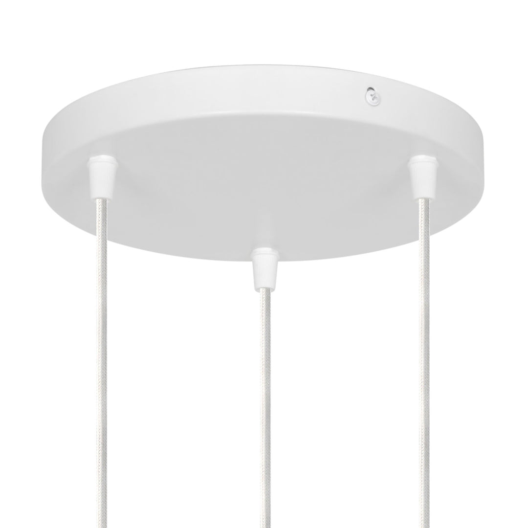 Luana 3-Exits Canopy White | Pendant Light Cluster Accessory 2512709001