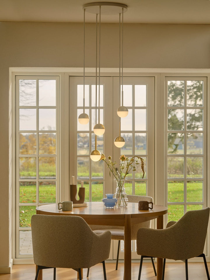 Luana 5-Exits Canopy White | Pendant Light Cluster Accessory 2512729001