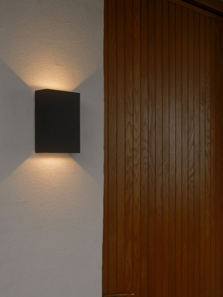Fold 10 Wall Light Seaside Black | Coastal Outdoor LED | 4 Light Effects 2518031203