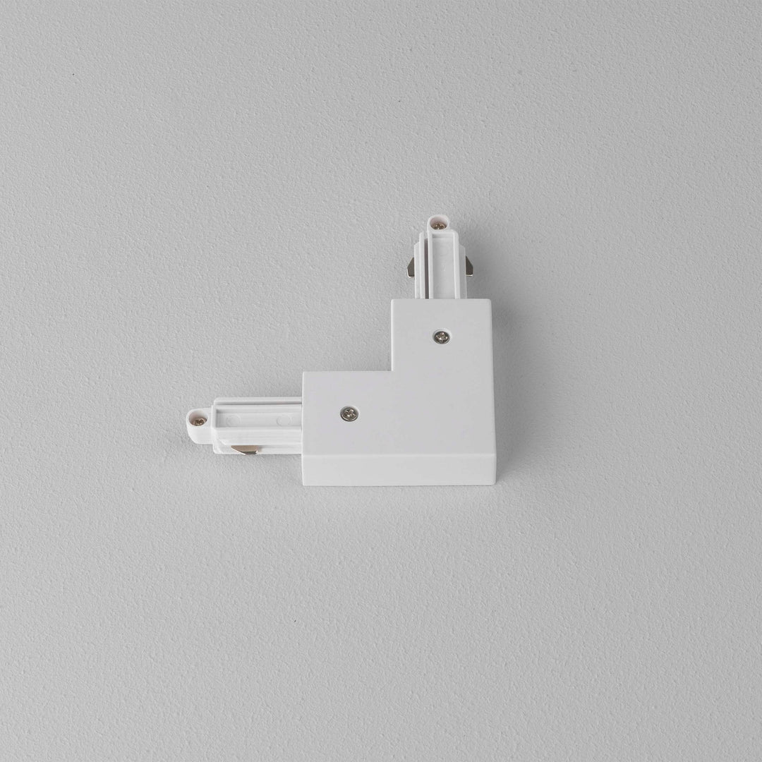 Image of Astro Track 90° Corner Connector Left, supplied by Prisma Lighting