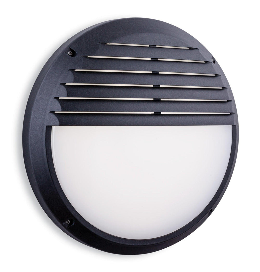 Luca LED Wall Light Black Resin - Prisma Lighting