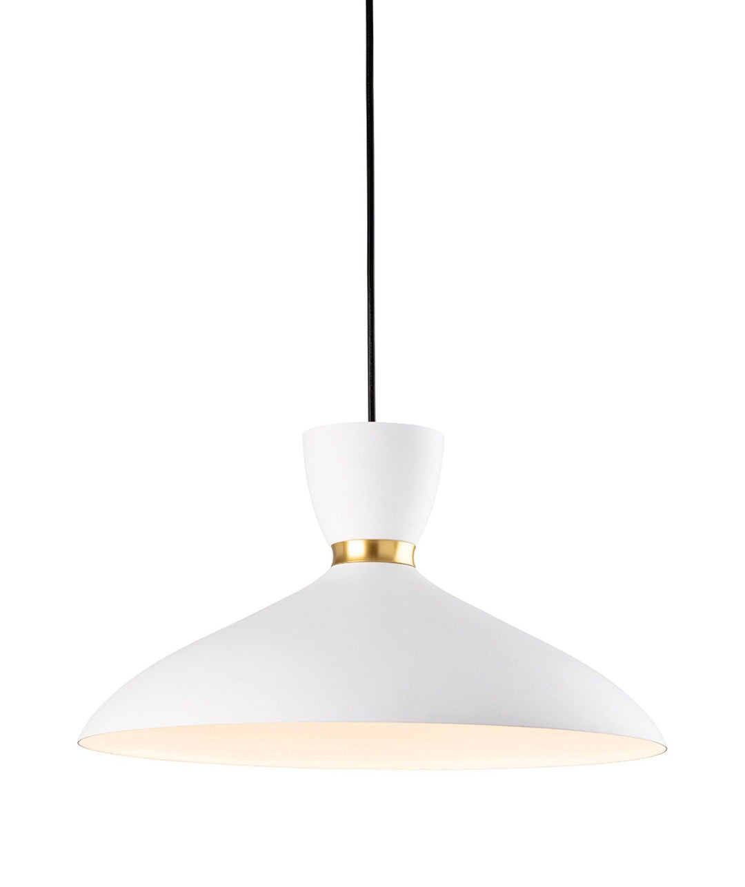 Ellis Pendant White - Prisma Lighting