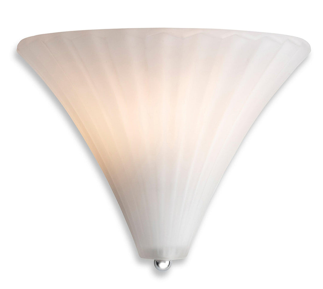 Dawn Glass Wall Light Opal White Glass - Prisma Lighting