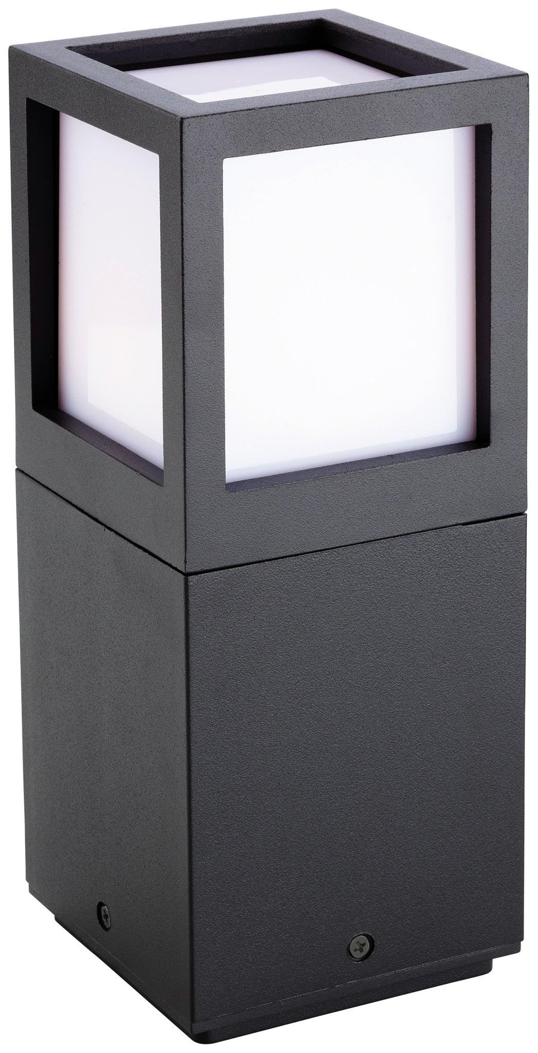 Evo LED Small Post Graphite - Prisma Lighting
