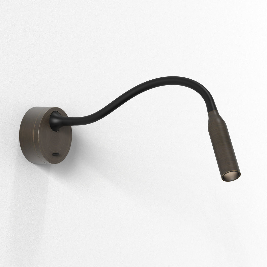 Astro Lucca Recessed LED Reading Light in Bronze finish