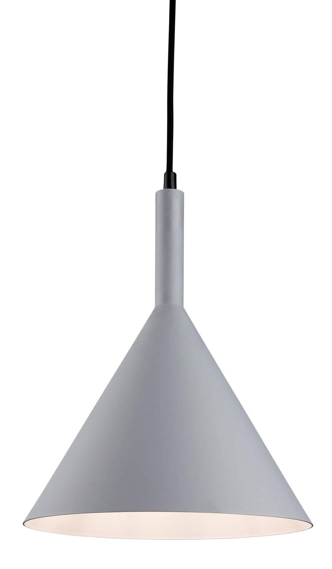 Everest Pendant Grey with White Inside - Prisma Lighting